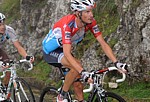 Frank Schleck pendant la 14ème étape de la Vuelta 2010